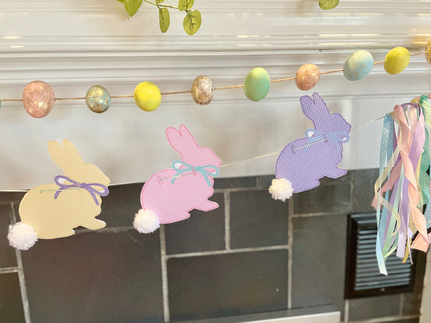 cottontail easter banner